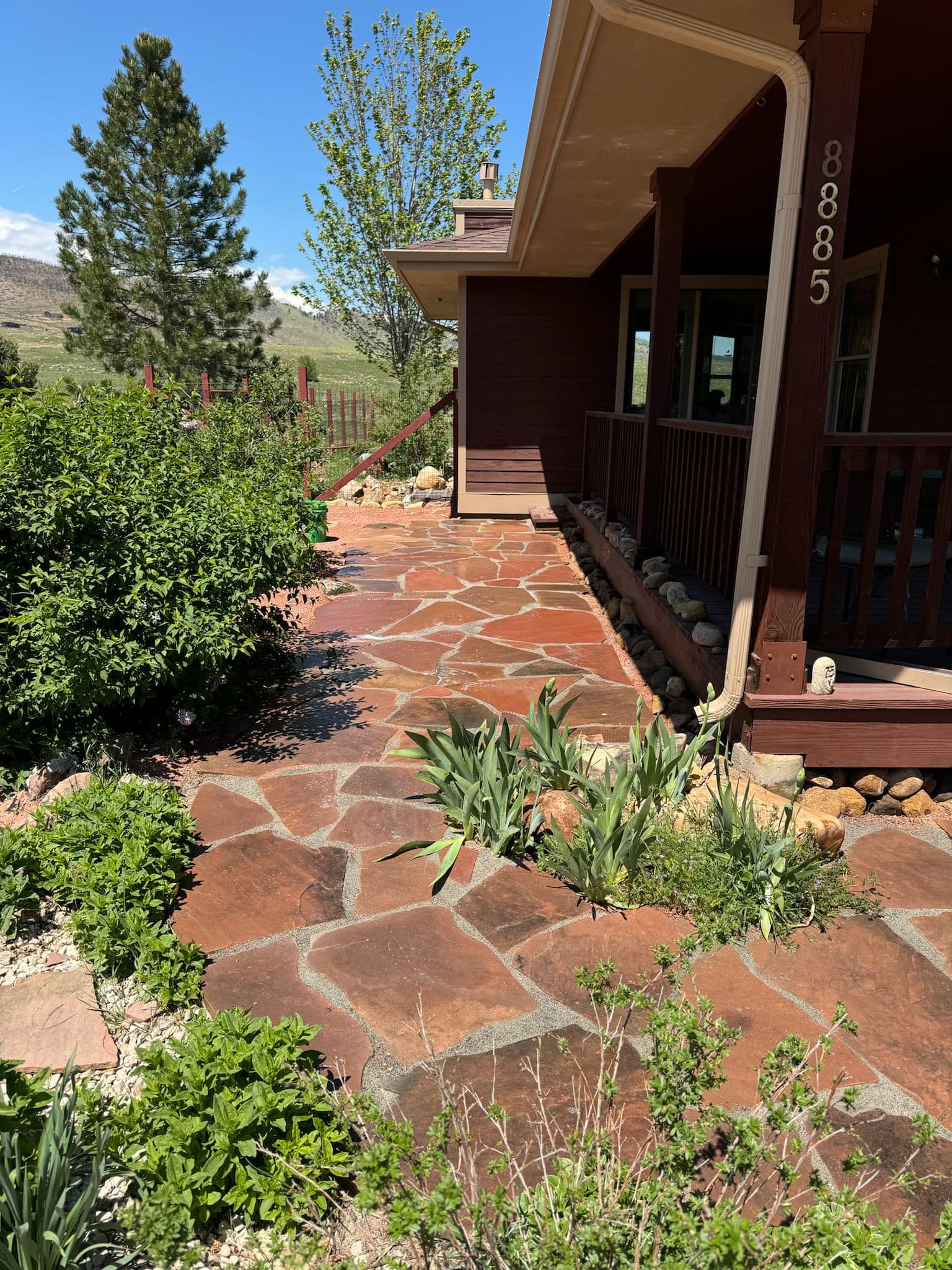 Project Upgraded Flagstone Walkway for a Stunning Garden Path image