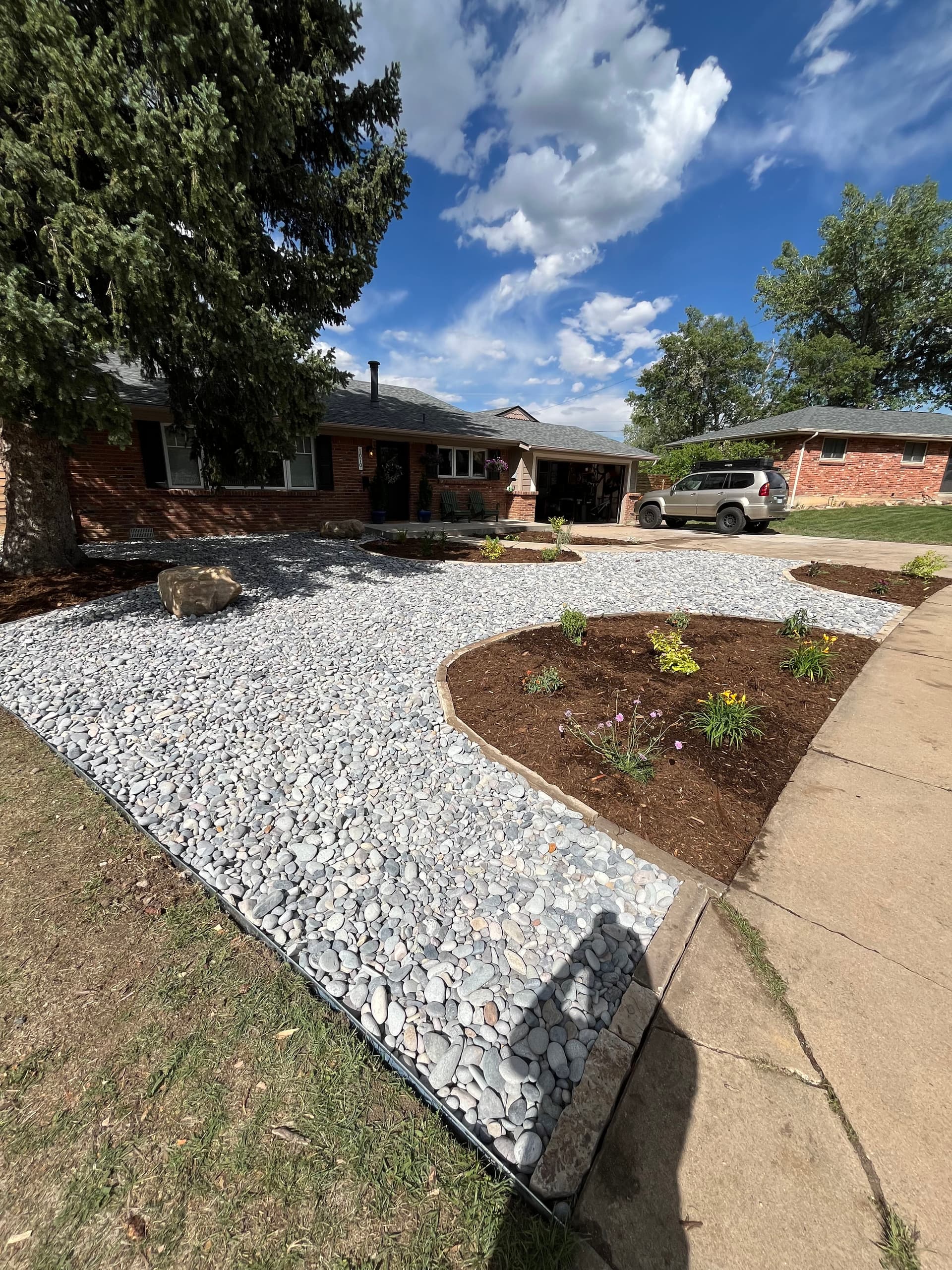 Lawn Out, Native Perennials In - Boulder Xeriscape Install
