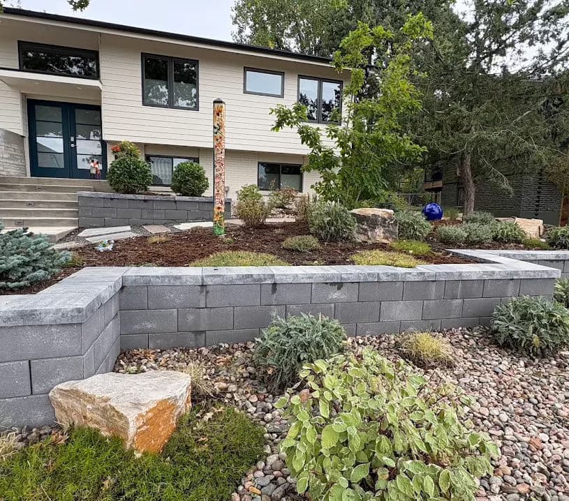 Modern Front Yard Makeover with Durable Design image